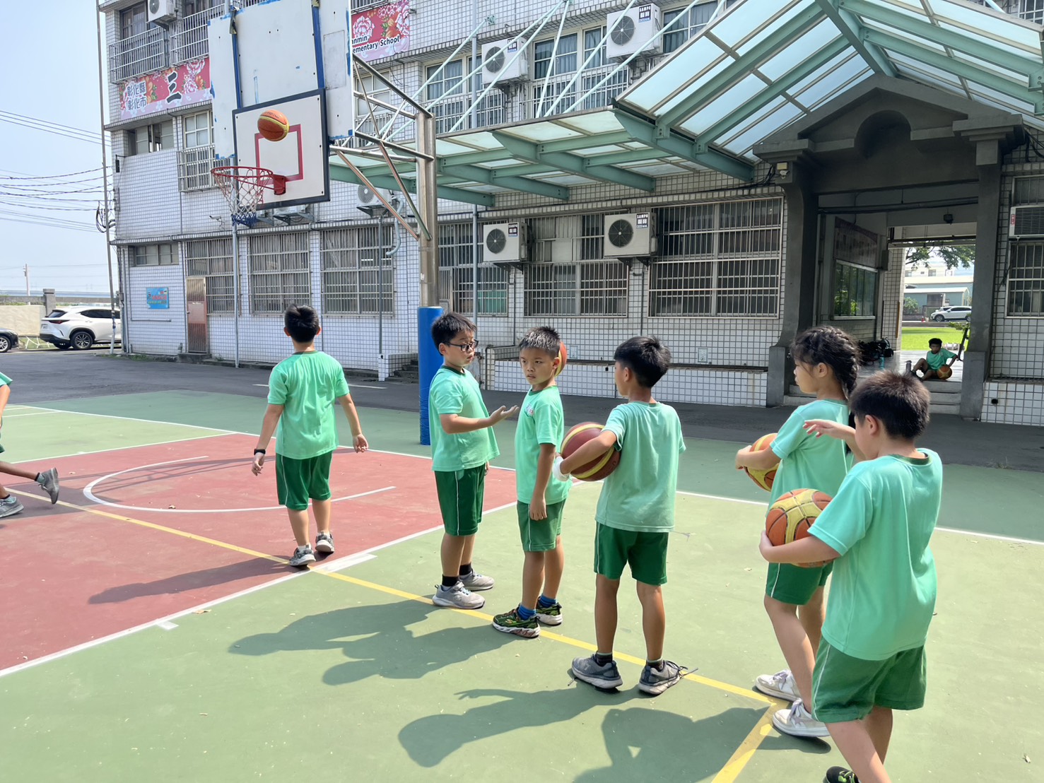 彰化縣彰化市-三民國小-籃球